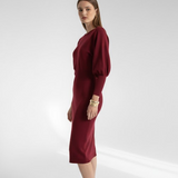 Mathilde™ — Robe midi élégante confortable intemporelle