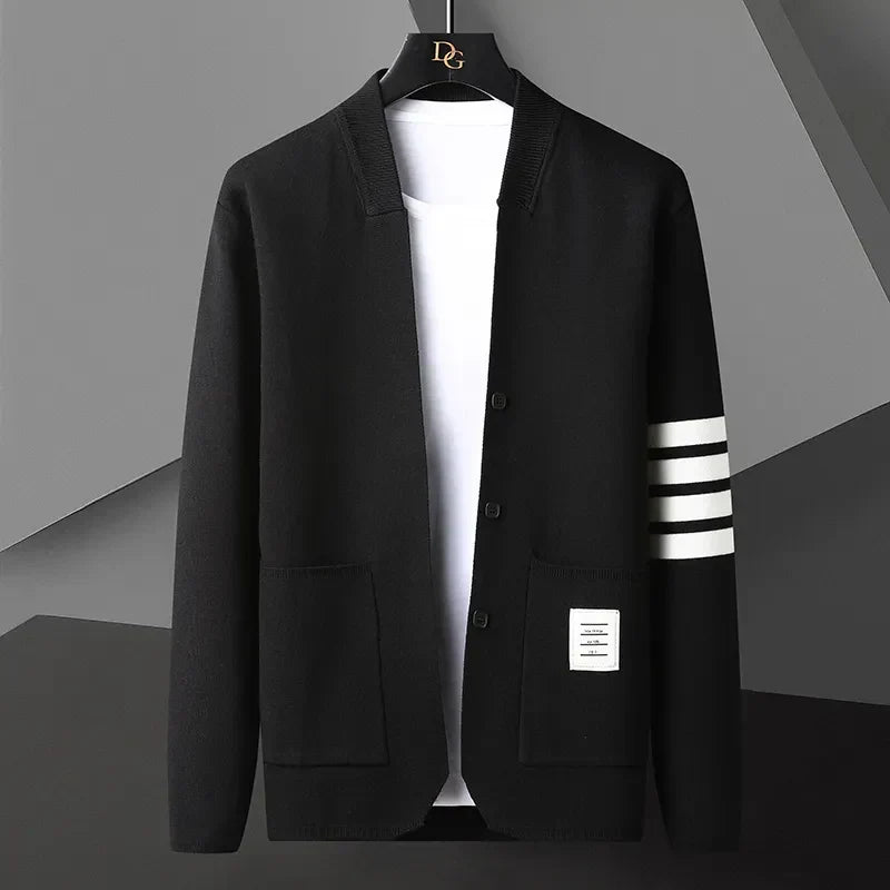 LAURENT MONACO | CARDIGAN EN LAINE MERINO