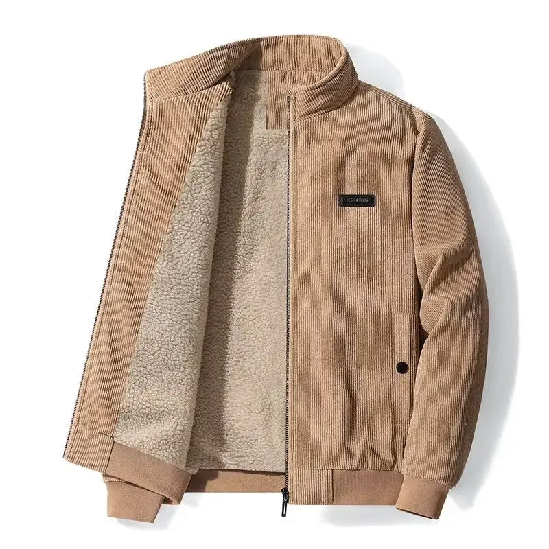 LAURENT MONACO | VESTE EN CORDUROY AVEC DOUBLURE EN POLAIRE