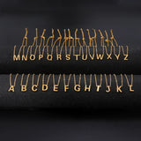 Collier Pendentif Alphabet Brillant