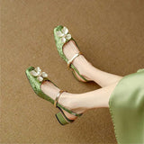 Mathilde – Chaussures élégantes pour femmes avec détail floral