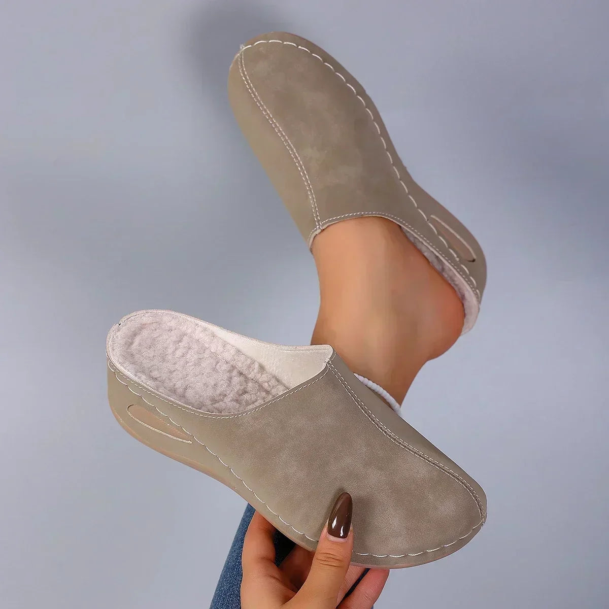 Grete | Chaussures de maison orthopédiques