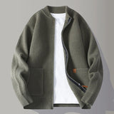 LAURENT MONACO | VESTE ZIP HOMME À CÔTES