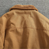 Bomber d'Hiver Doublé en Mouton