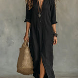 Sheila | Robe maxi avec une silhouette polyvalente pour le quotidien