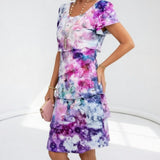 Floréline™ — Robe florale légère élégante estivale