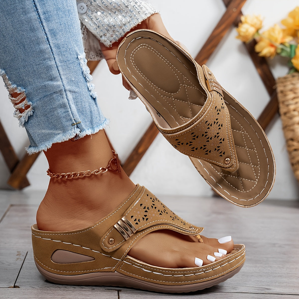 Valerie | Sandales orthopédiques confortables