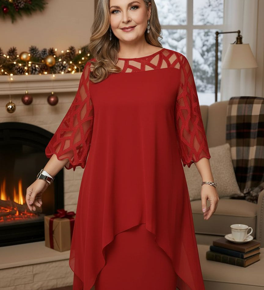 Madeleine™ — Robe élégante dentelle confort quotidien
