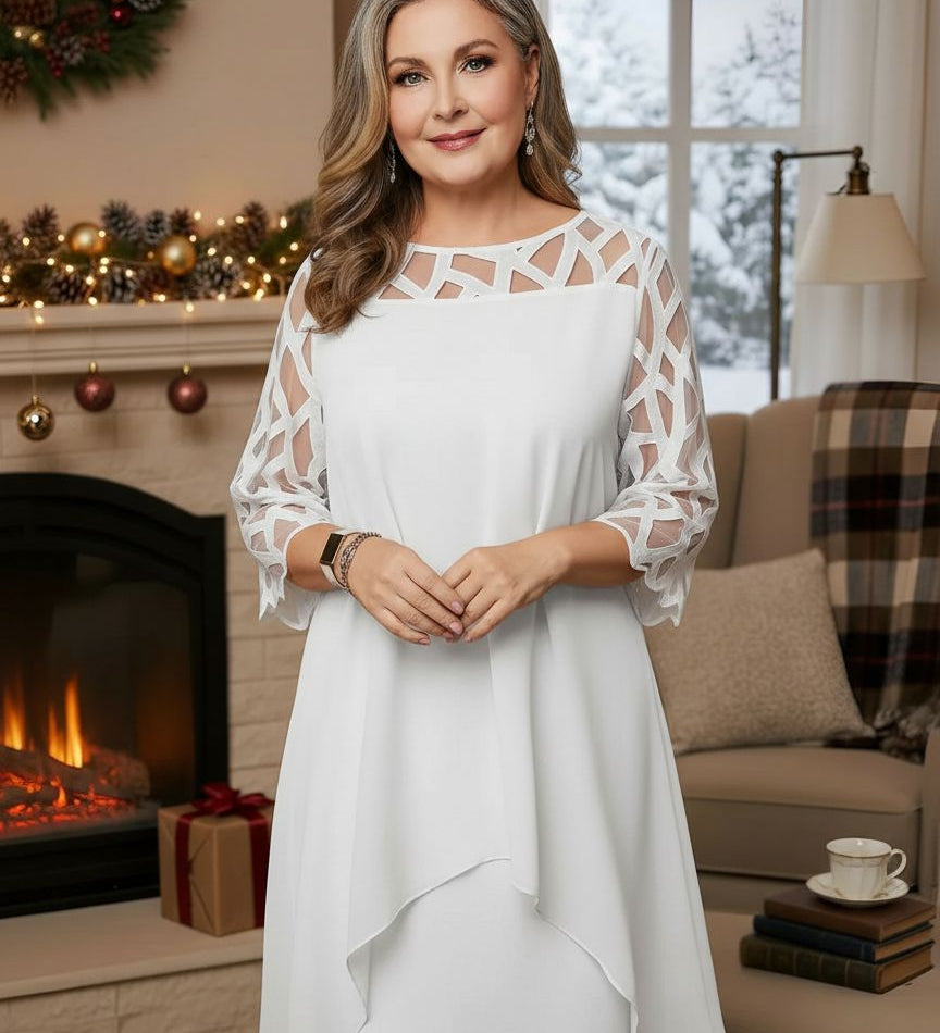 Madeleine™ — Robe élégante dentelle confort quotidien
