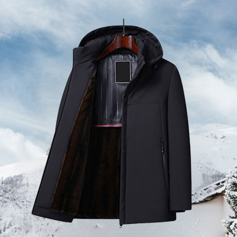 LAURENT MONACO | VESTE D’HIVER CLASSIQUE ET ÉLÉGANTE POUR HOMME