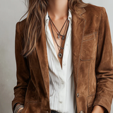 Marcelle | Blazer Vintage Marron