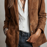 Marcelle | Blazer Vintage Marron