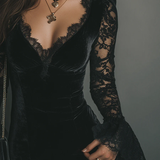 Orinthia™ — Robe velours au charme magnétique