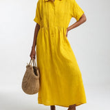 Lysandra™ | Robe chemise fluide estivale