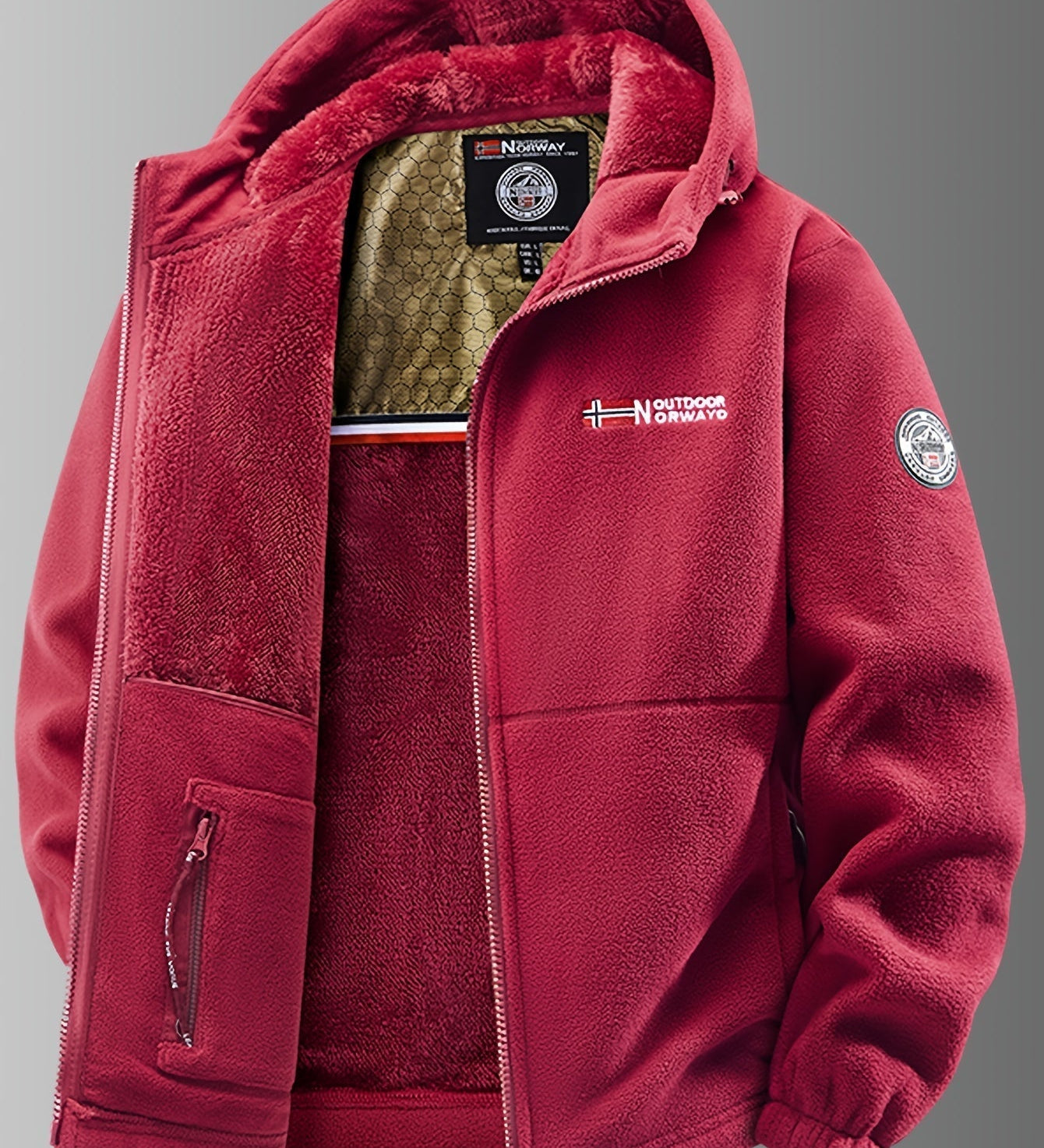 LAURENT MONACO | VESTE THERMIQUE EN POLAIRE POUR HOMME