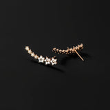 Frauke | Boucles d'oreilles avec motif floral