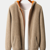 LAURENT MONACO | SWEAT EN LAINE AVEC CAPUCHE POUR HOMME