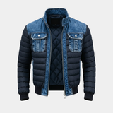 LAURENT MONACO | VESTE EN DENIM REMBOURRÉE HYBRIDE POUR HOMME