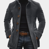 LAURENT MONACO | VESTE CÔTELÉE ÉLÉGANTE POUR HOMME