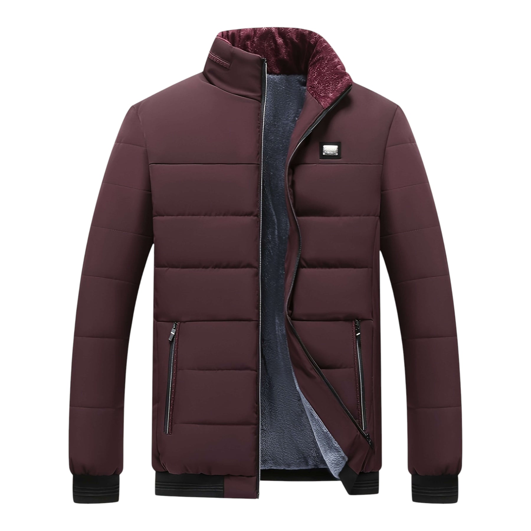 LAURENT MONACO | VESTE D’HIVER ÉLÉGANTE ZIPPÉE POUR HOMME