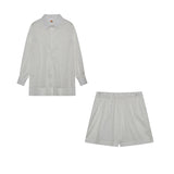 Marlene | Ensemble léger de blouse et de shorts