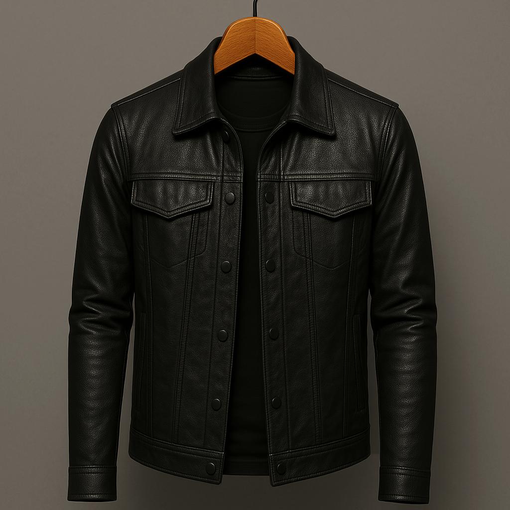 LAURENT MONACO | VESTE EN CUIR MODERNE RIDER