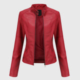 Helene | Veste en cuir élégante pour femmes