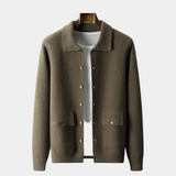 Cardigan homme boutonné