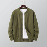 Cardigan homme boutonné à poches