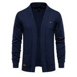 Cardigan homme col châle