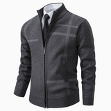 Cardigan homme zippé