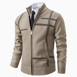 Cardigan homme zippé