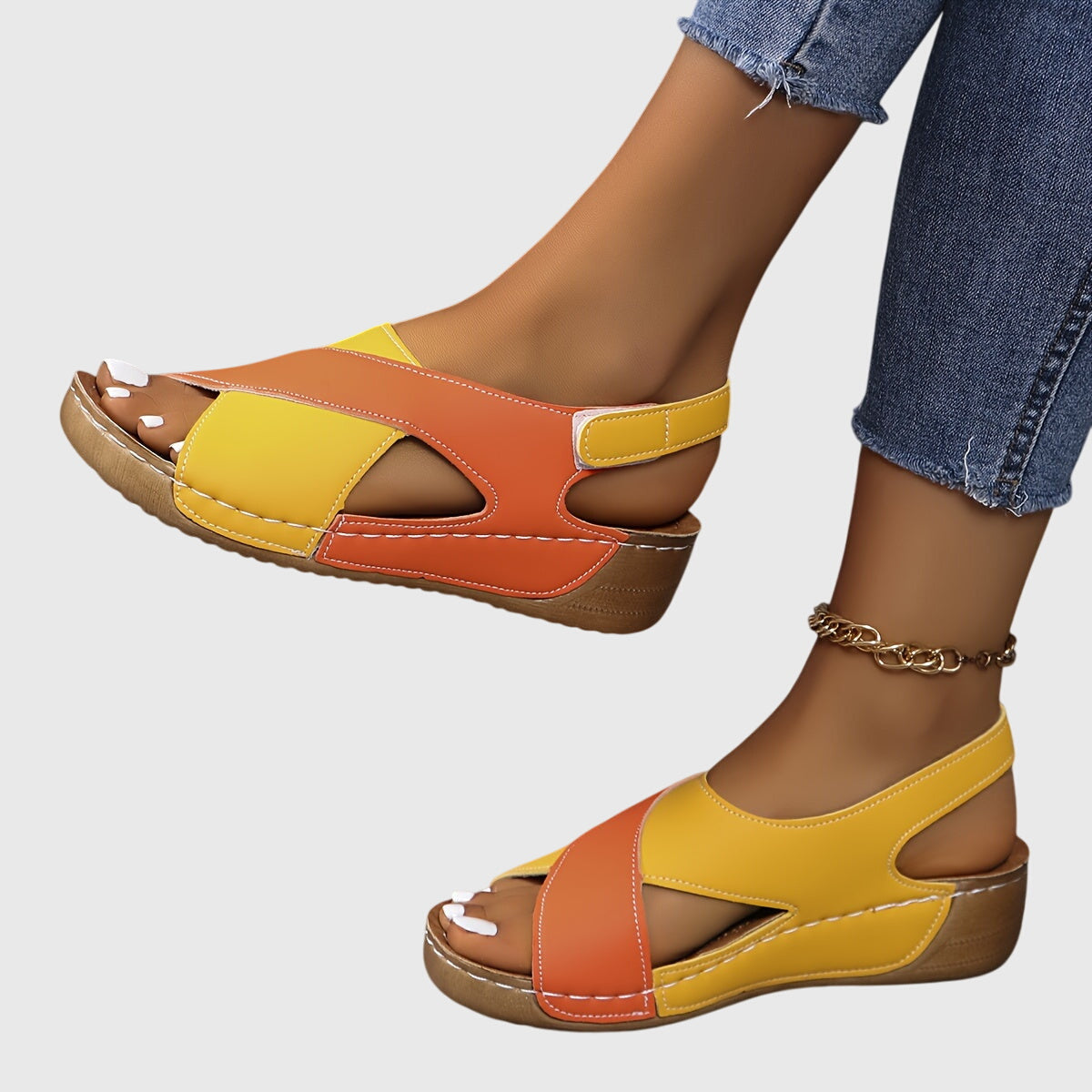 Paula | Sandales de confort ergonomiques