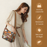 Éléonore™ — Sac bandoulière patchwork élégant intemporel