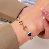 Merle | Bracelet avec pendentif en forme de cœur