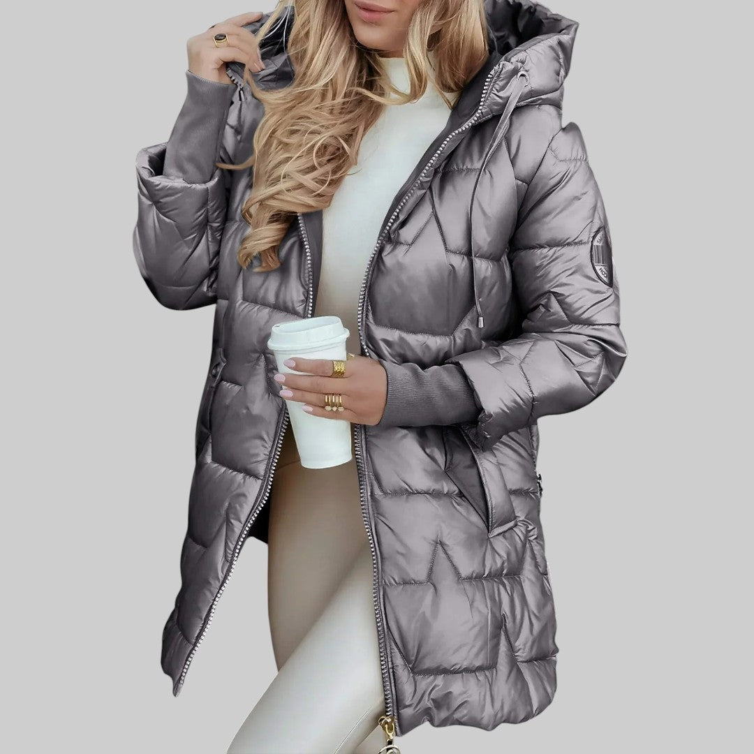 Ida | Manteau d'automne élégant avec capuche