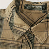 Chemise à carreaux pour homme