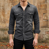 Chemise homme à col classique