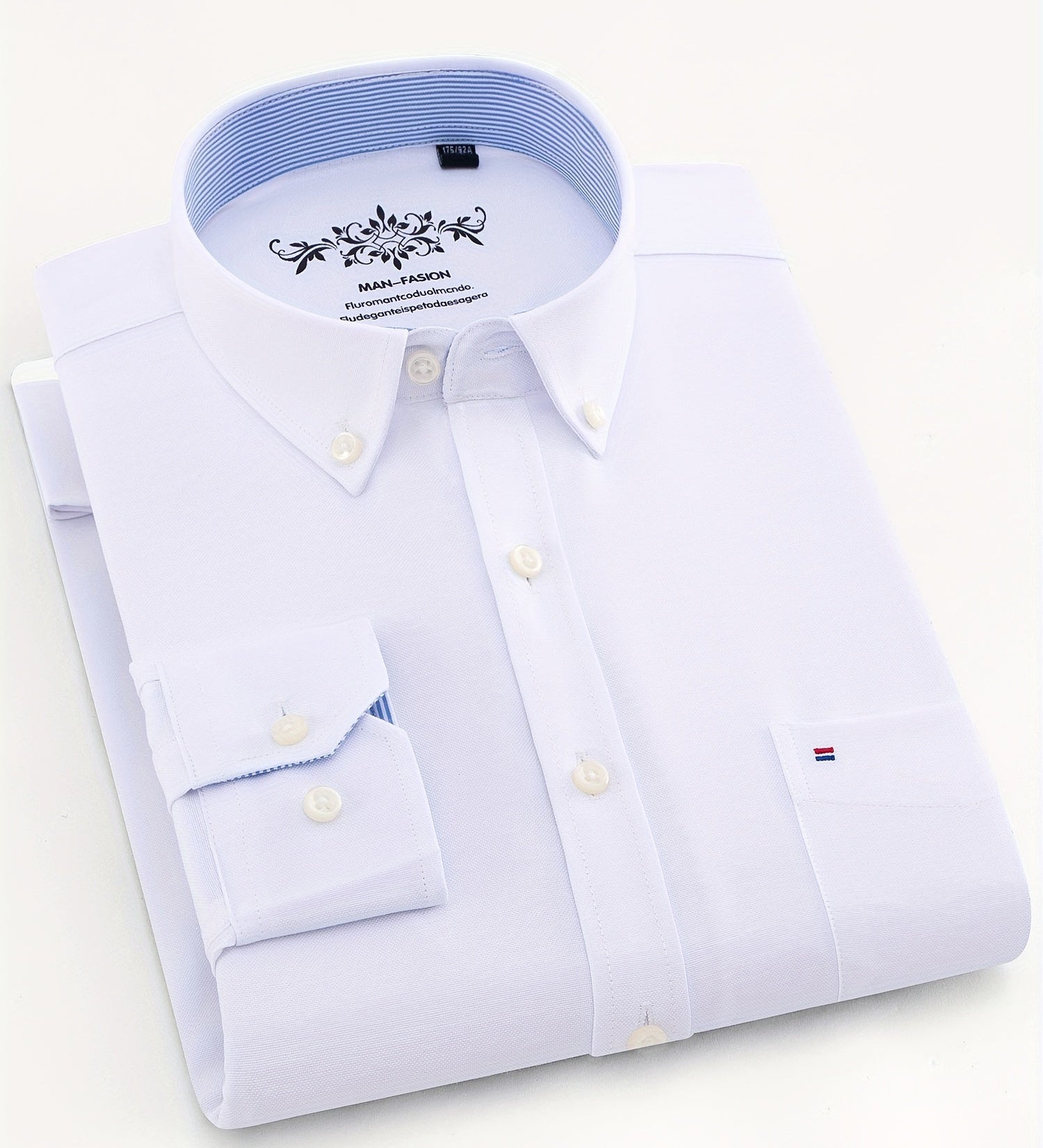 Chemise Homme à Col Montant