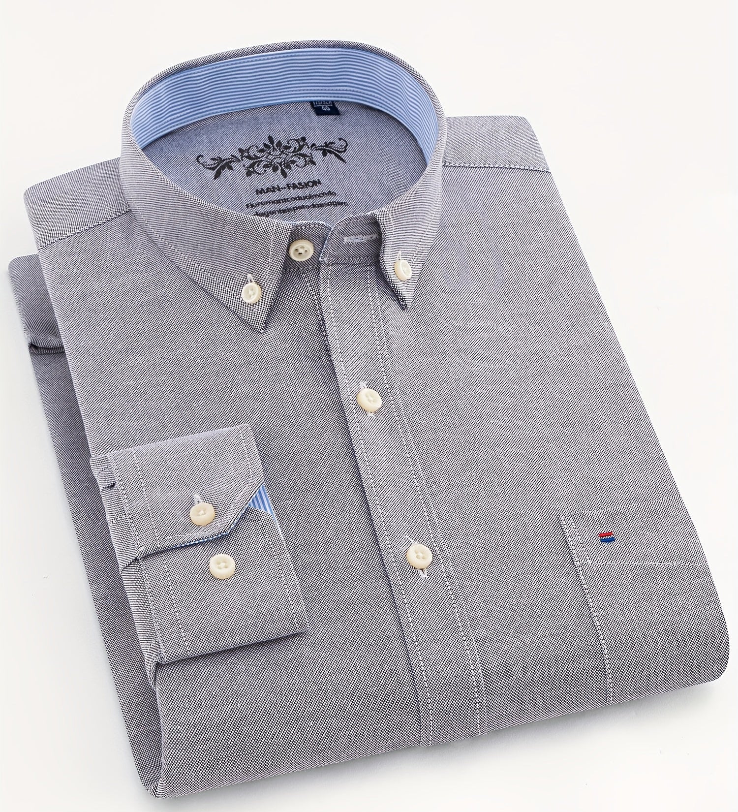 Chemise Homme à Col Montant