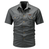 Chemise homme à double poche