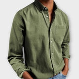 Chemise homme à manches longues