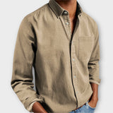 Chemise homme à manches longues