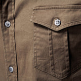 Chemise homme à poches poitrine