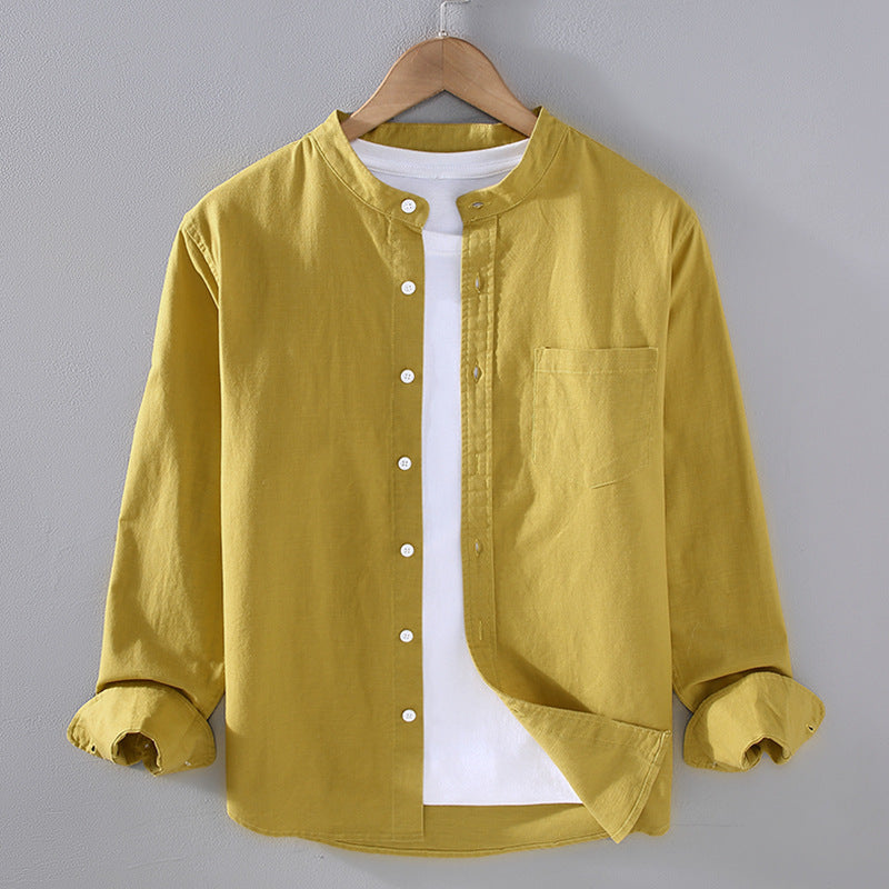 Chemise homme boutonnée poche poitrine