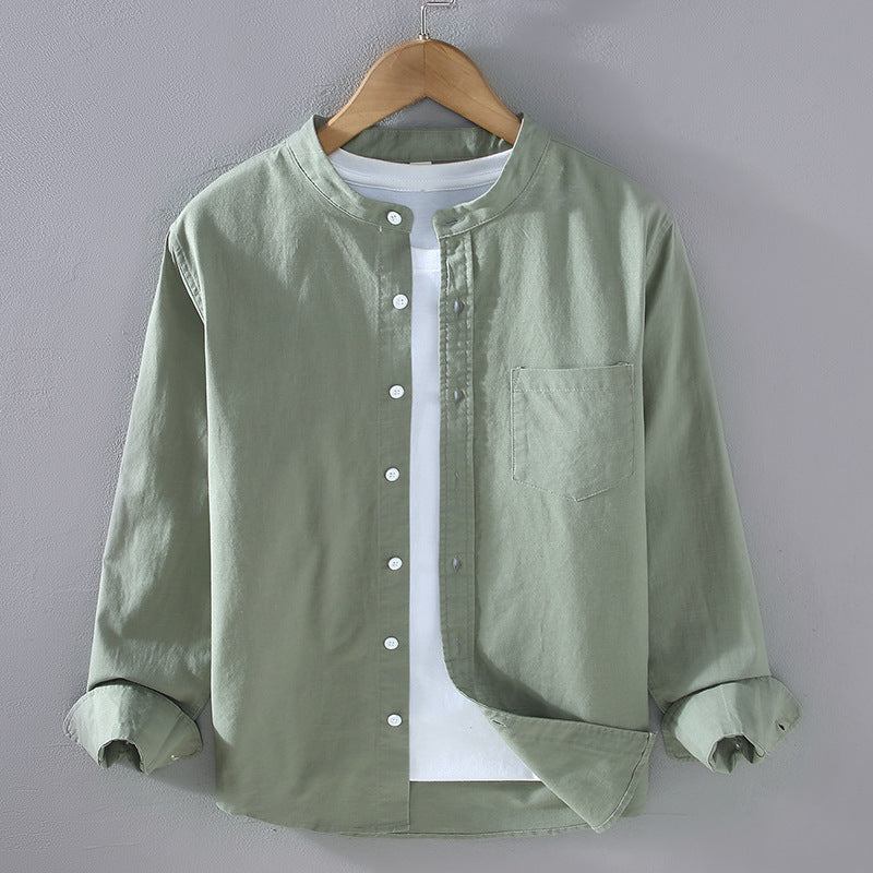 Chemise homme boutonnée poche poitrine