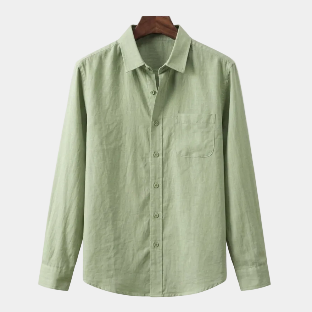 Chemise homme boutonnée
