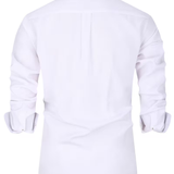 Chemise homme col contrasté