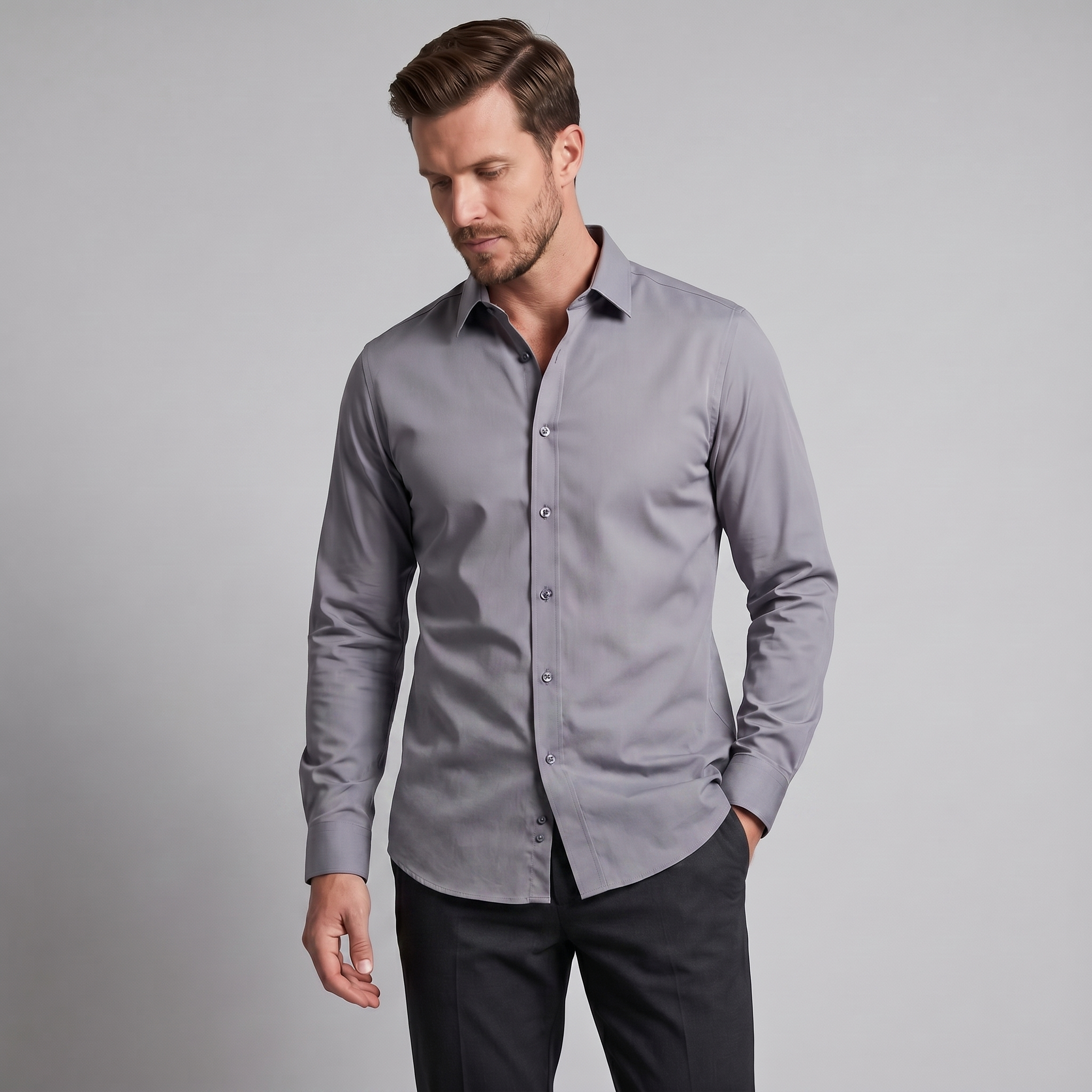 Chemise homme coupe ajustée