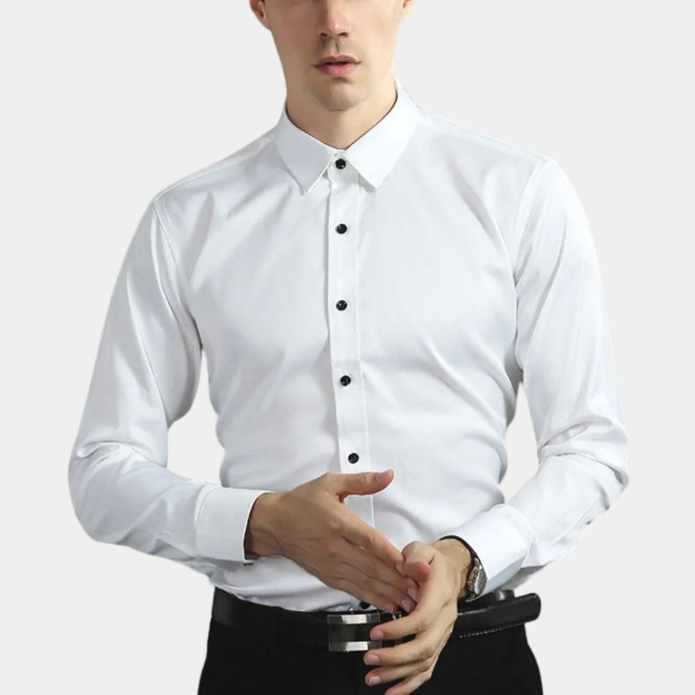 Chemise homme coupe droite